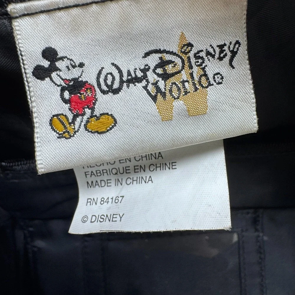 2000s Walt Disney World Where Magic Lives 15" Drawstring Backpack Y2K Mickey - Picture 8 of 10
